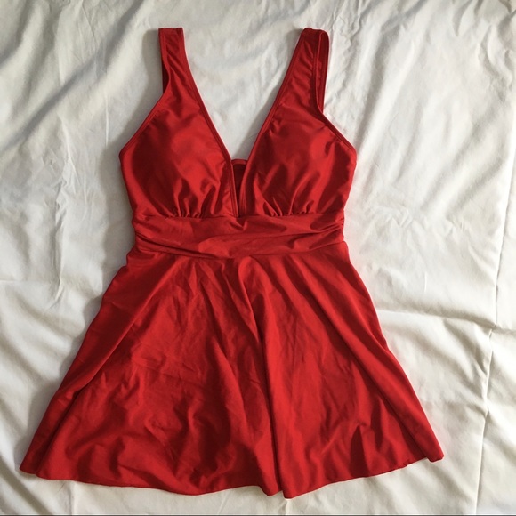 Shekini One Piece Skirt Swimsuit Swimdress - Picture 4 of 8